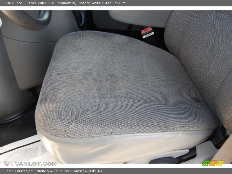 Oxford White / Medium Flint 2004 Ford E Series Van E250 Commercial