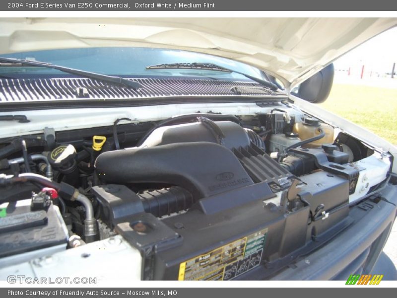 Oxford White / Medium Flint 2004 Ford E Series Van E250 Commercial