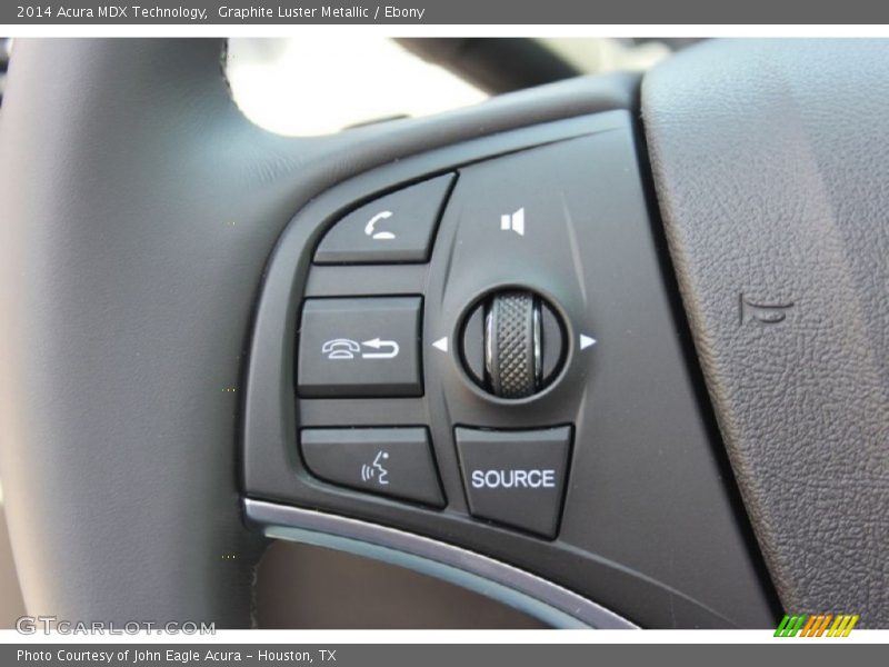 Graphite Luster Metallic / Ebony 2014 Acura MDX Technology