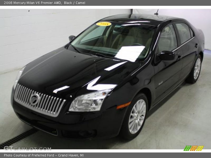 Black / Camel 2008 Mercury Milan V6 Premier AWD