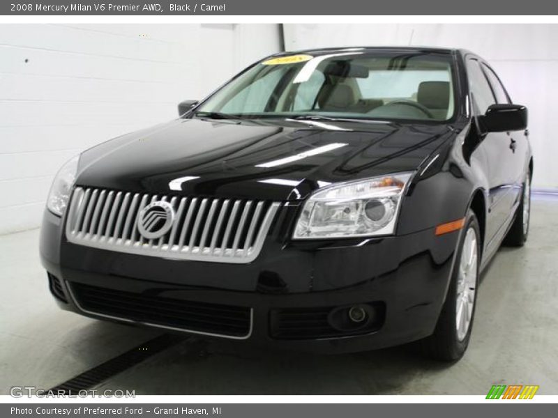 Black / Camel 2008 Mercury Milan V6 Premier AWD