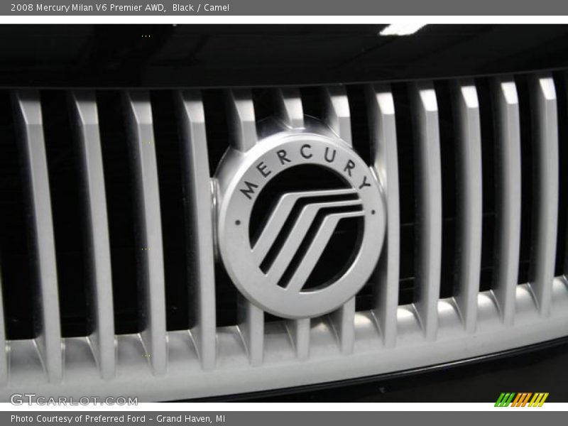 Black / Camel 2008 Mercury Milan V6 Premier AWD