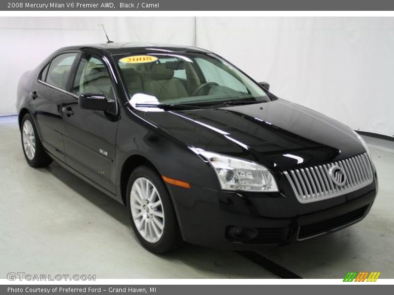 Black / Camel 2008 Mercury Milan V6 Premier AWD
