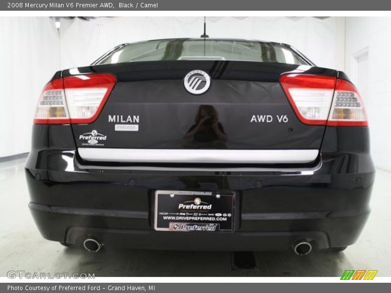 Black / Camel 2008 Mercury Milan V6 Premier AWD