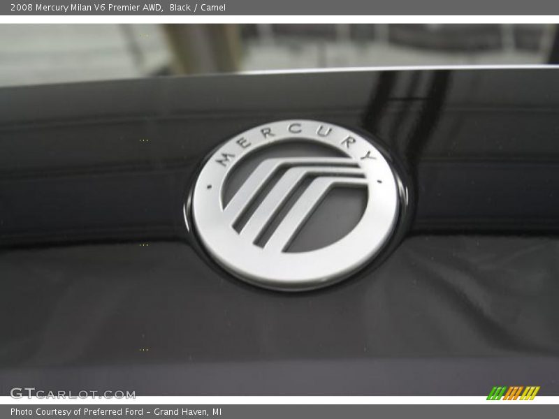 Black / Camel 2008 Mercury Milan V6 Premier AWD