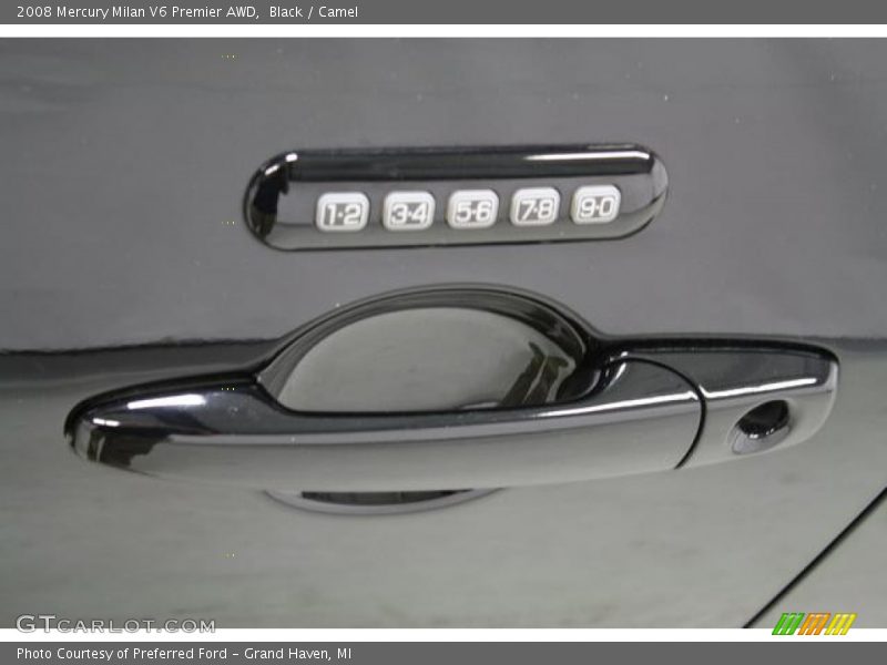 Black / Camel 2008 Mercury Milan V6 Premier AWD