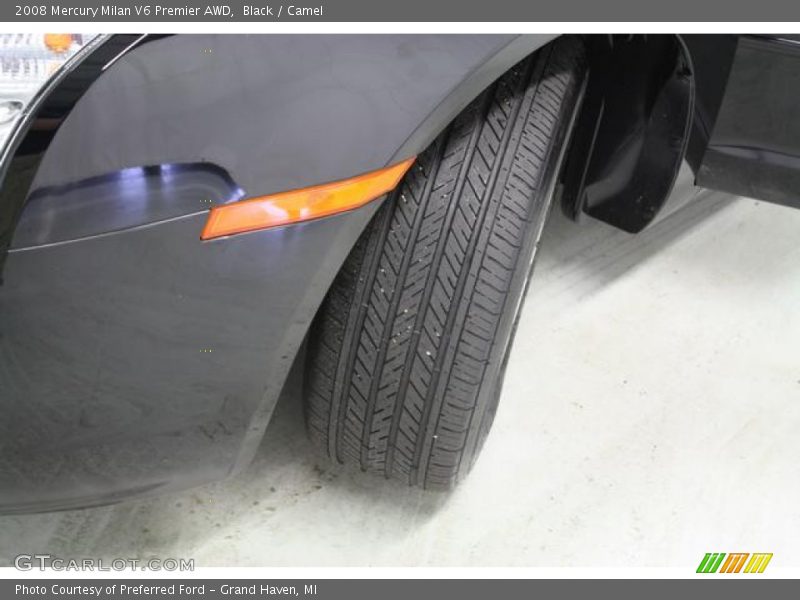 Black / Camel 2008 Mercury Milan V6 Premier AWD