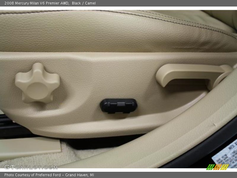 Black / Camel 2008 Mercury Milan V6 Premier AWD