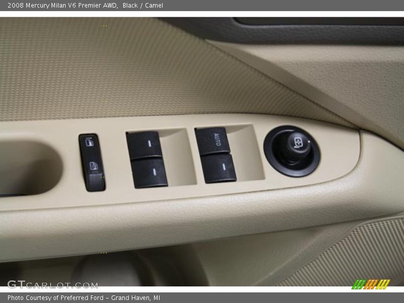 Black / Camel 2008 Mercury Milan V6 Premier AWD