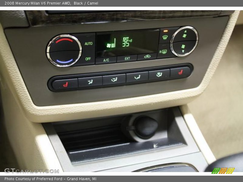 Black / Camel 2008 Mercury Milan V6 Premier AWD