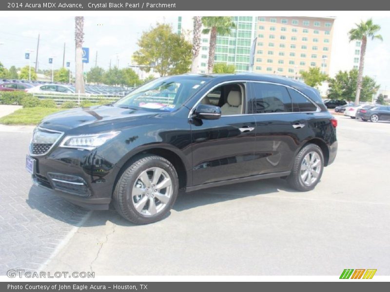 Crystal Black Pearl / Parchment 2014 Acura MDX Advance