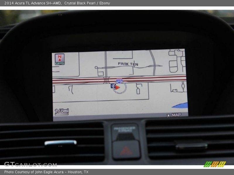 Crystal Black Pearl / Ebony 2014 Acura TL Advance SH-AWD