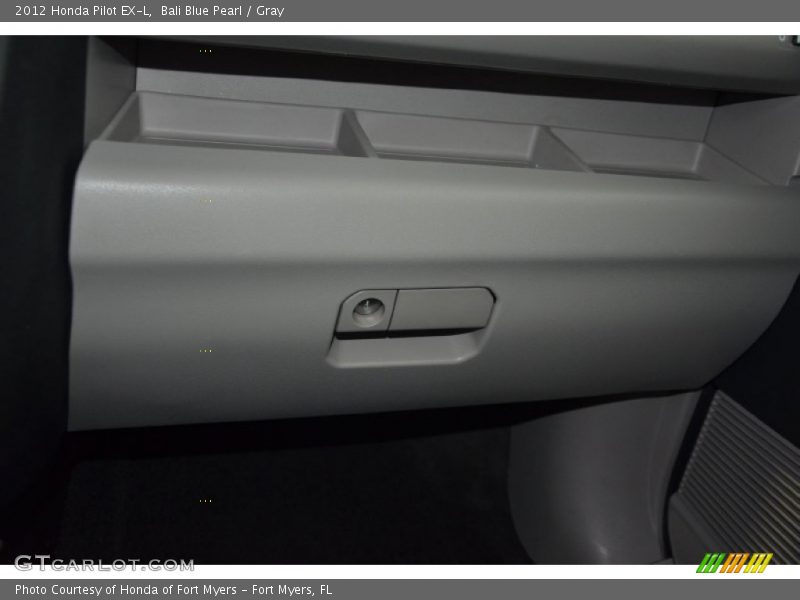 Bali Blue Pearl / Gray 2012 Honda Pilot EX-L