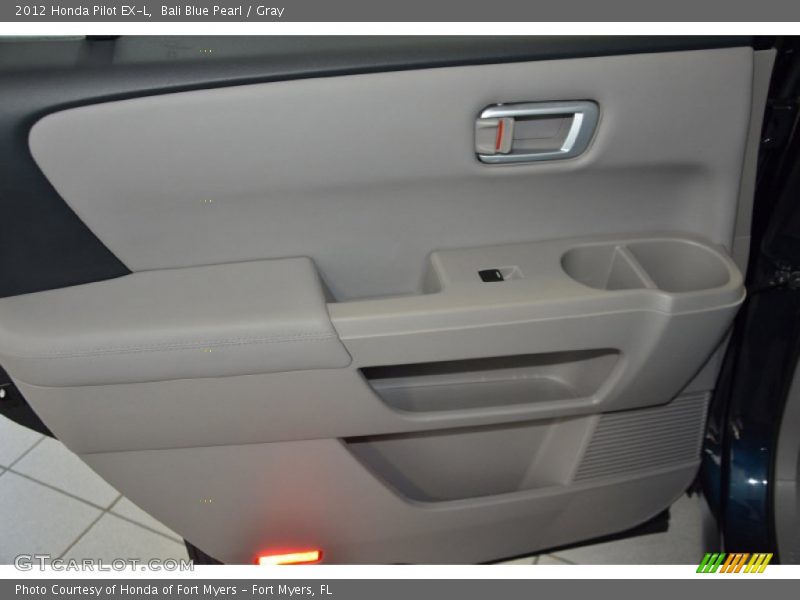 Bali Blue Pearl / Gray 2012 Honda Pilot EX-L