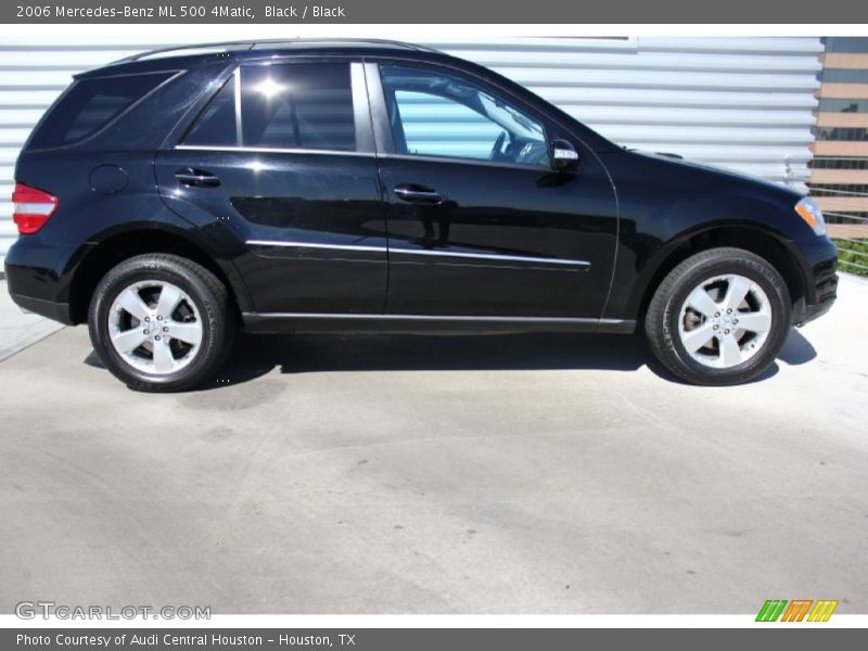 Black / Black 2006 Mercedes-Benz ML 500 4Matic