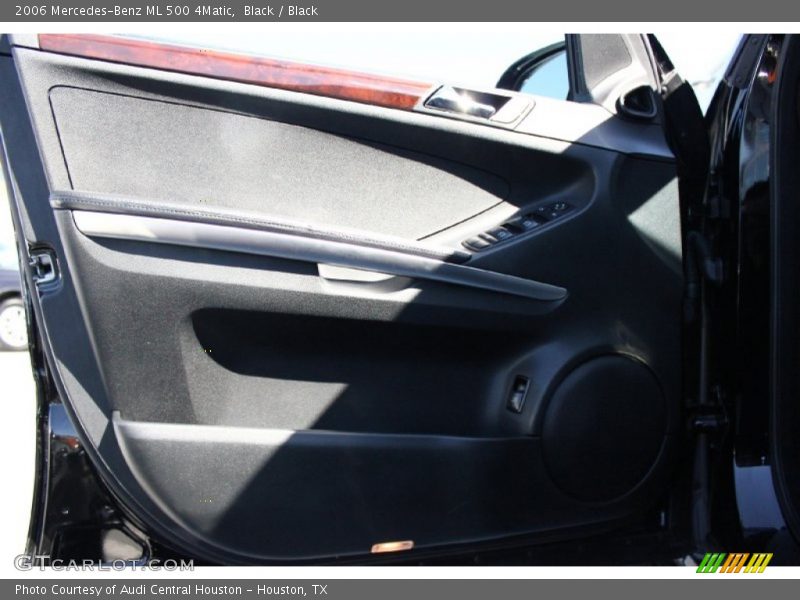 Black / Black 2006 Mercedes-Benz ML 500 4Matic