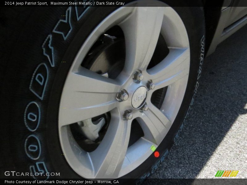 Maximum Steel Metallic / Dark Slate Gray 2014 Jeep Patriot Sport
