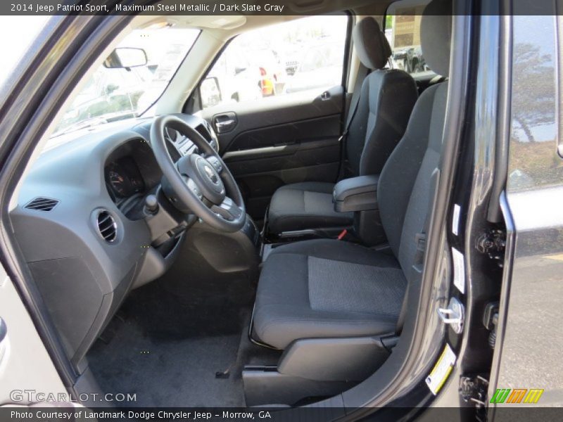 Maximum Steel Metallic / Dark Slate Gray 2014 Jeep Patriot Sport