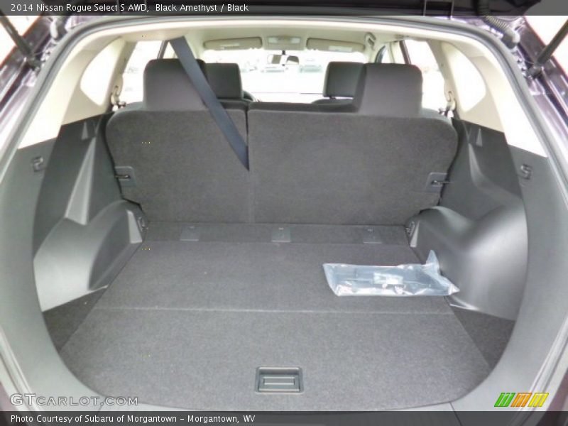 Black Amethyst / Black 2014 Nissan Rogue Select S AWD