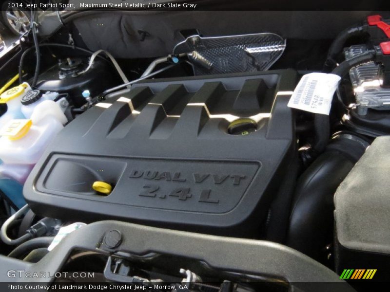 Maximum Steel Metallic / Dark Slate Gray 2014 Jeep Patriot Sport