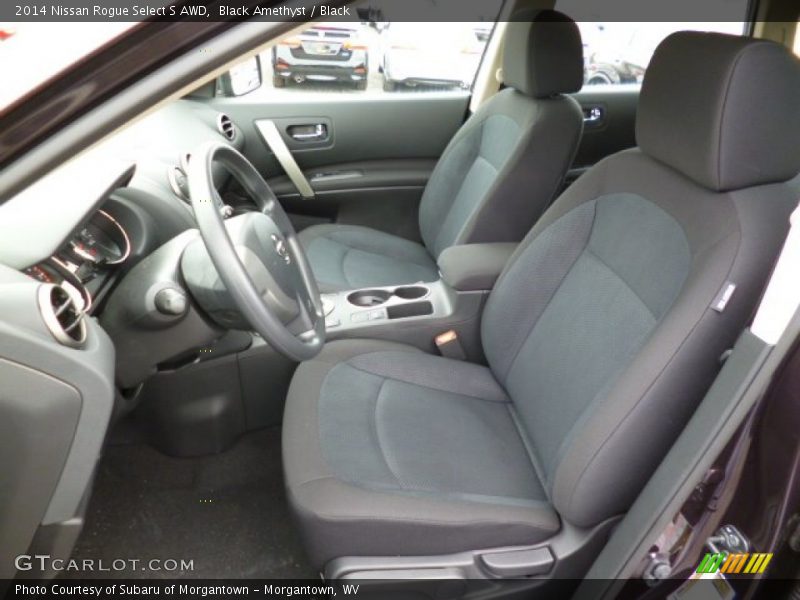 Front Seat of 2014 Rogue Select S AWD