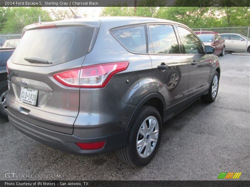 Sterling Gray / Charcoal Black 2014 Ford Escape S