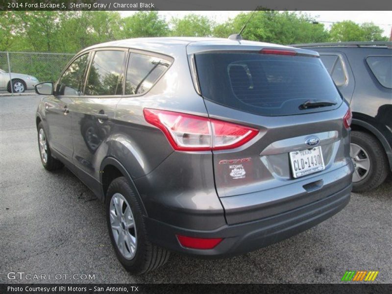 Sterling Gray / Charcoal Black 2014 Ford Escape S