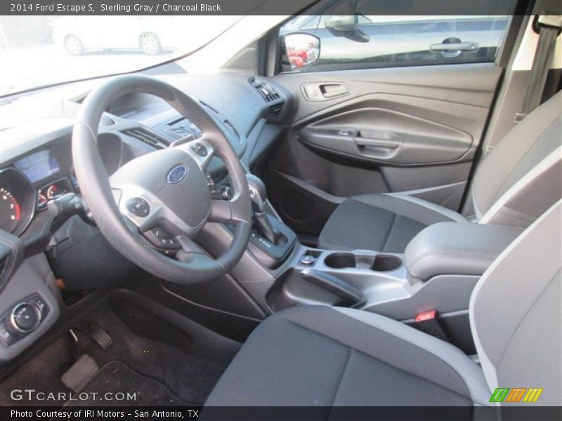 Sterling Gray / Charcoal Black 2014 Ford Escape S