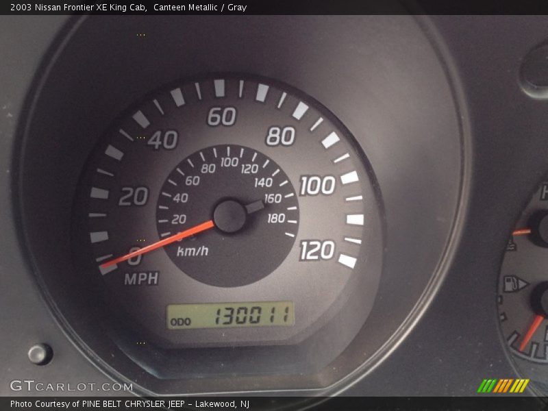 Canteen Metallic / Gray 2003 Nissan Frontier XE King Cab