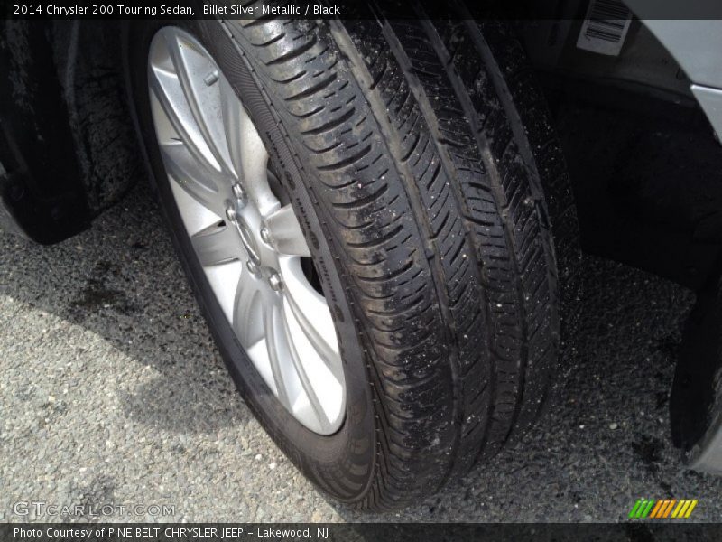 Billet Silver Metallic / Black 2014 Chrysler 200 Touring Sedan