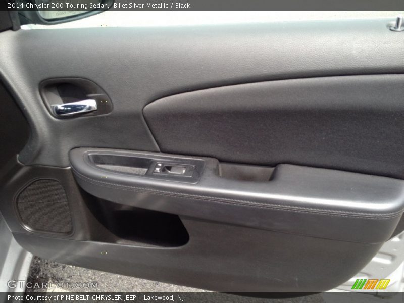 Billet Silver Metallic / Black 2014 Chrysler 200 Touring Sedan