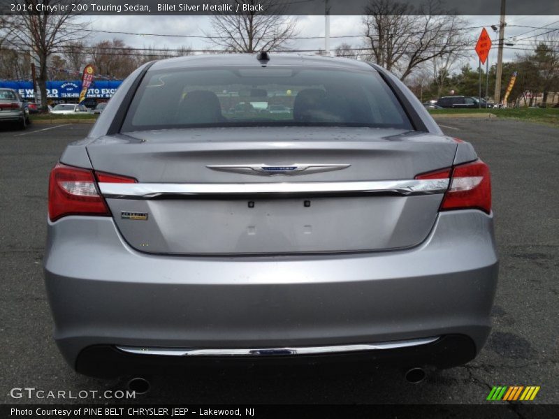 Billet Silver Metallic / Black 2014 Chrysler 200 Touring Sedan