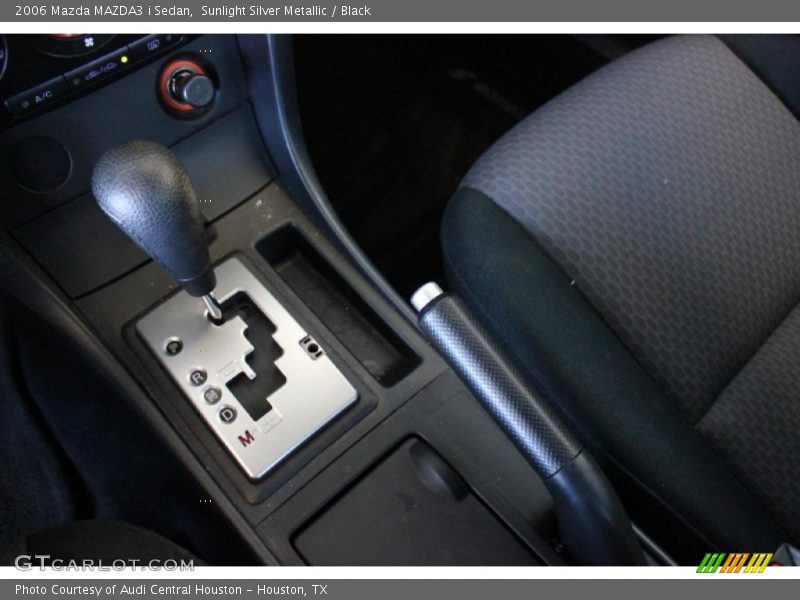 Sunlight Silver Metallic / Black 2006 Mazda MAZDA3 i Sedan