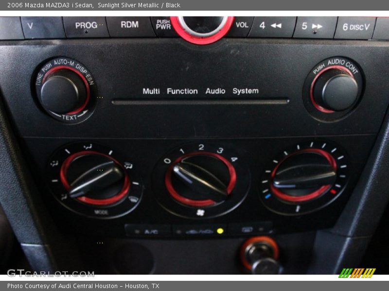 Sunlight Silver Metallic / Black 2006 Mazda MAZDA3 i Sedan