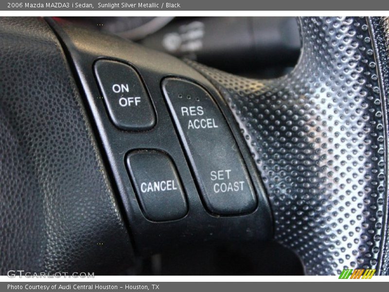 Sunlight Silver Metallic / Black 2006 Mazda MAZDA3 i Sedan