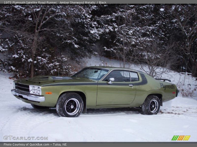 Front 3/4 View of 1973 Satellite Road Runner