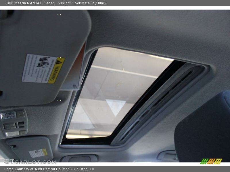 Sunlight Silver Metallic / Black 2006 Mazda MAZDA3 i Sedan