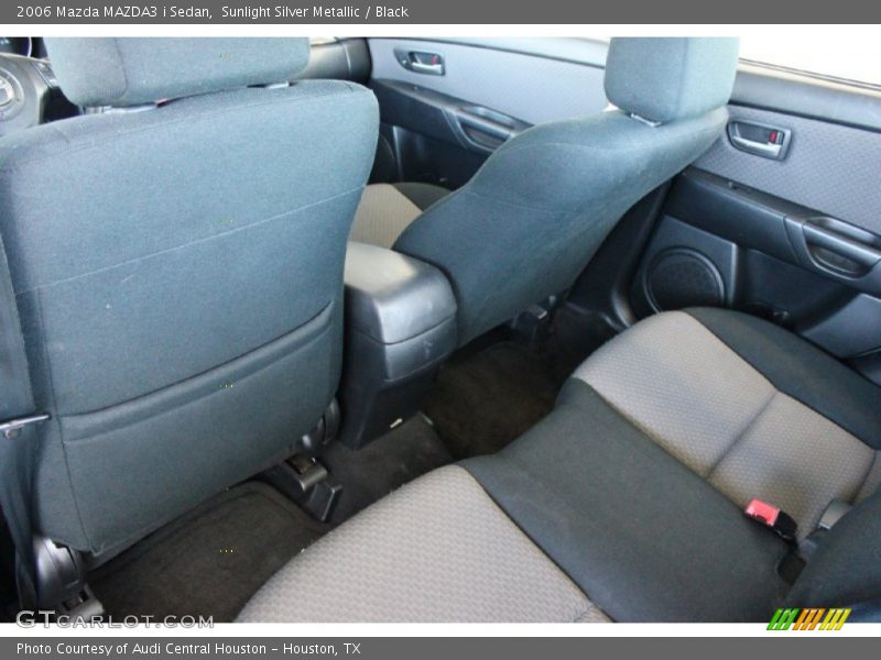 Sunlight Silver Metallic / Black 2006 Mazda MAZDA3 i Sedan