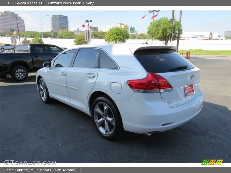 Blizzard White Pearl / Ivory 2012 Toyota Venza XLE