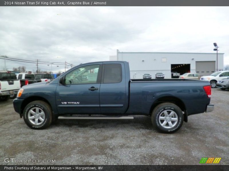  2014 Titan SV King Cab 4x4 Graphite Blue