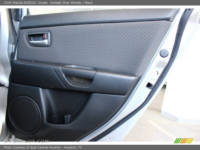 Sunlight Silver Metallic / Black 2006 Mazda MAZDA3 i Sedan