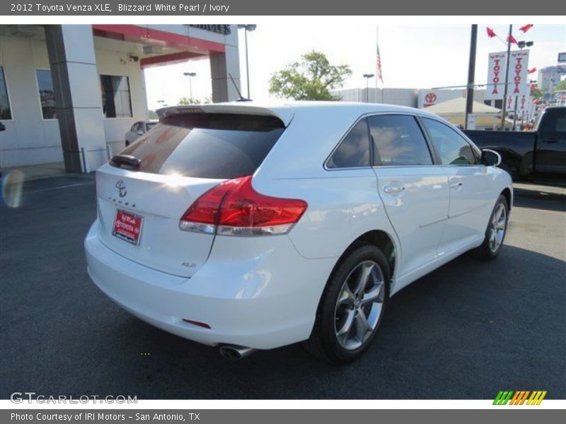 Blizzard White Pearl / Ivory 2012 Toyota Venza XLE