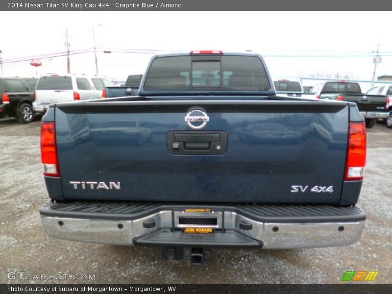 Graphite Blue / Almond 2014 Nissan Titan SV King Cab 4x4