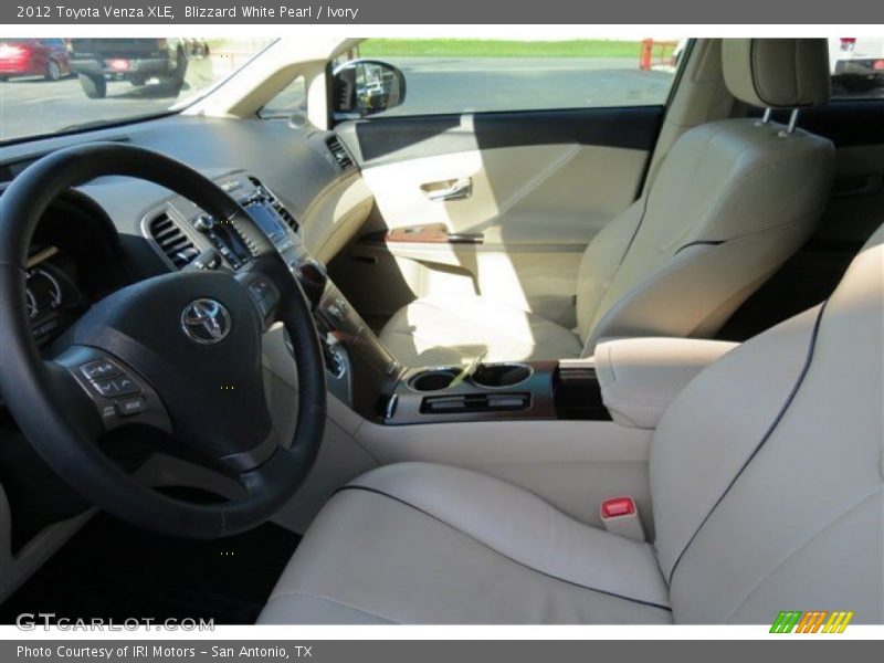 Blizzard White Pearl / Ivory 2012 Toyota Venza XLE