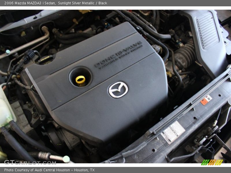 Sunlight Silver Metallic / Black 2006 Mazda MAZDA3 i Sedan