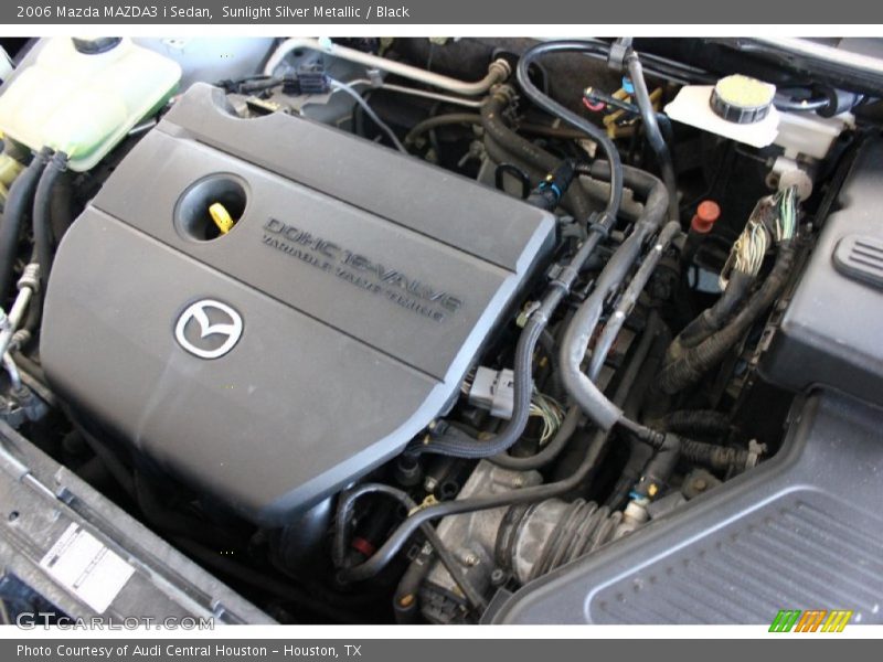 Sunlight Silver Metallic / Black 2006 Mazda MAZDA3 i Sedan