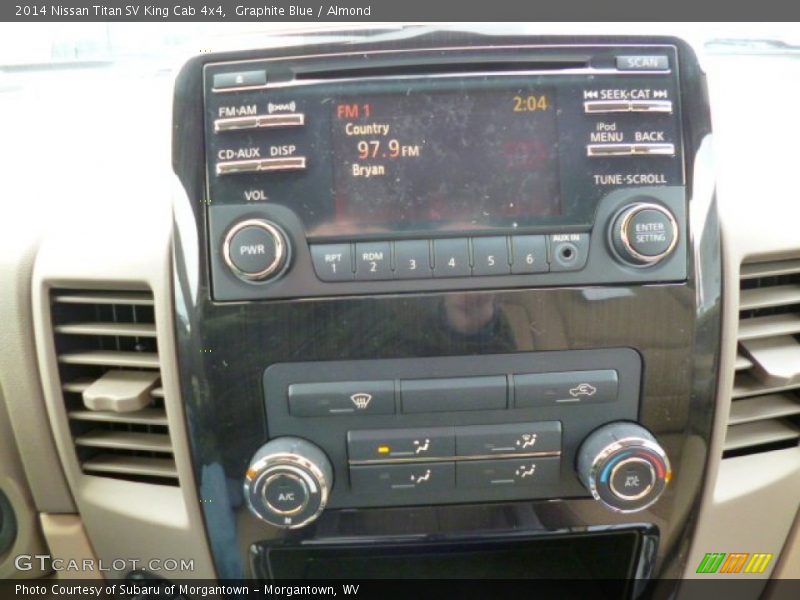 Graphite Blue / Almond 2014 Nissan Titan SV King Cab 4x4