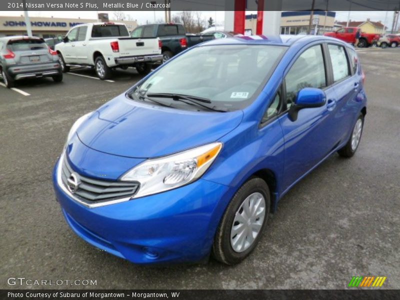 Metallic Blue / Charcoal 2014 Nissan Versa Note S Plus