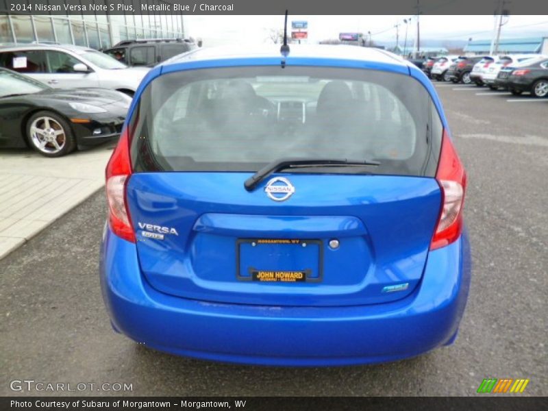 Metallic Blue / Charcoal 2014 Nissan Versa Note S Plus