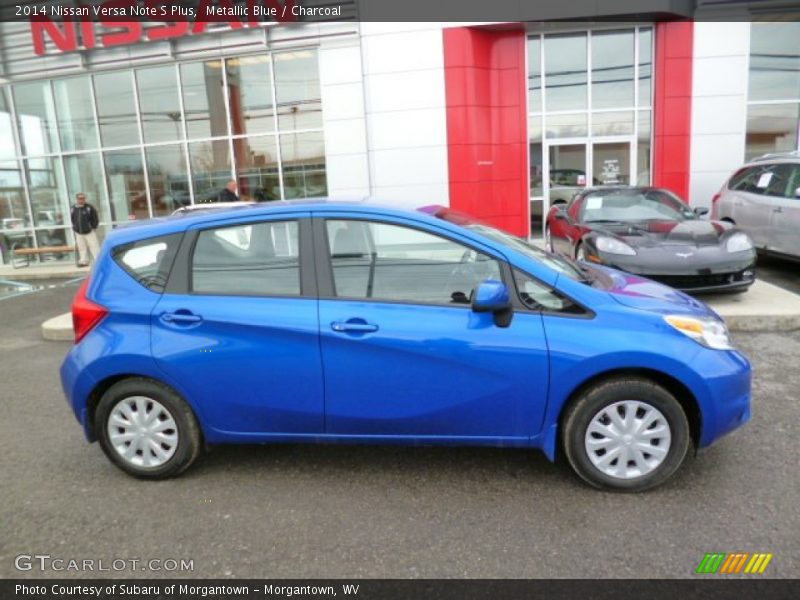 Metallic Blue / Charcoal 2014 Nissan Versa Note S Plus